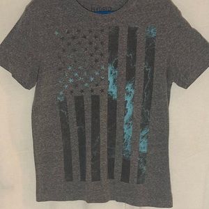 Patriotic Grey Graphic Tshirt